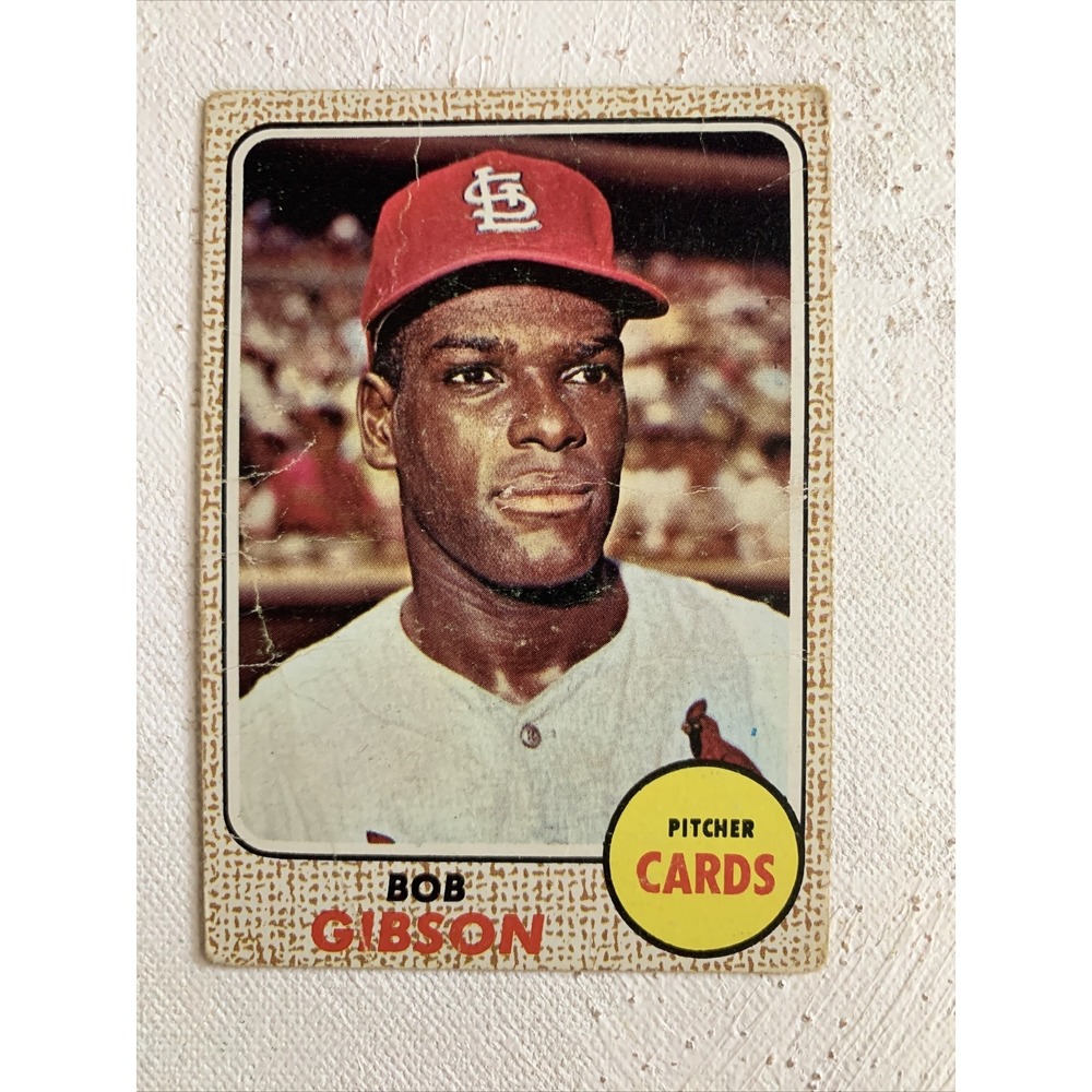 1968 Topps Set-Break #100 Bob Gibson VG